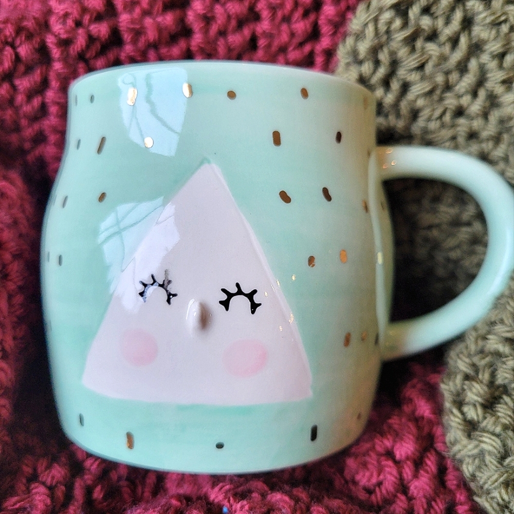 Anthropologie Snoozy mug